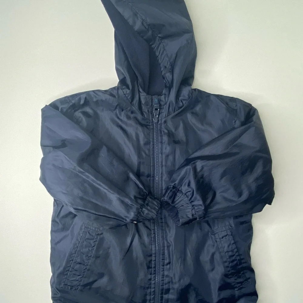 Kids Boys Hoodie Zipped Up Jacket Reversible Size 4